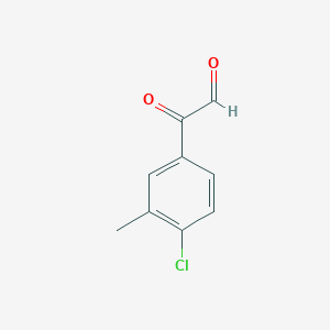 (4-Chloro-3-methyl-phenyl)-oxo-acetaldehyde