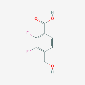 2,3-Difluoro-4-(hydroxymethyl)benzoic acid