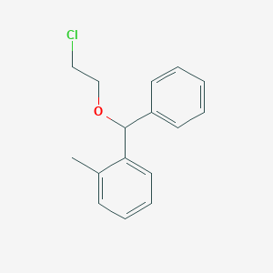 1-((2-Chloroethoxy)(phenyl)methyl)-2-methylbenzene