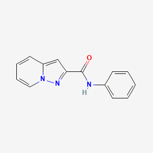 N-phenylpyrazolo[1,5-a]pyridine-2-carboxamide