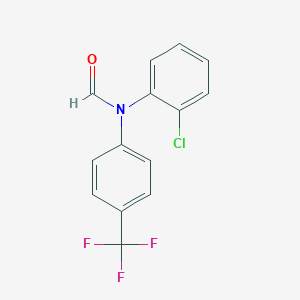 (2-chlorophenyl)-N-[4-(trifluoromethyl)phenyl]carboxamide