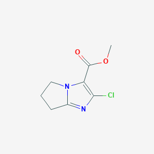 Methyl 2-chloro-6,7-dihydro-5H-pyrrolo[1,2-a]imidazole-3-carboxylate