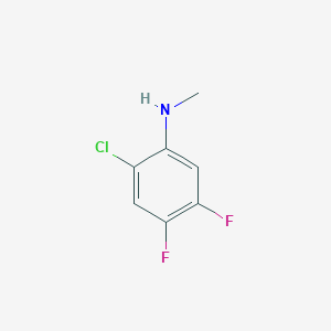 2-chloro-4,5-difluoro-N-methylaniline