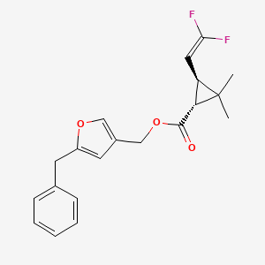 (5-benzylfuran-3-yl)methyl (1R,3S)-3-(2,2-difluoroethenyl)-2,2-dimethylcyclopropane-1-carboxylate