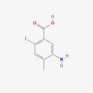 5-Amino-2-iodo-4-methylbenzoic acid