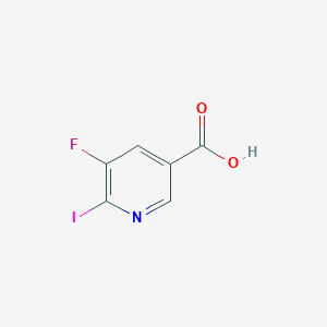 5-Fluoro-6-iodonicotinic acid