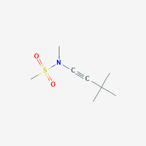 N-(3,3-Dimethylbut-1-yn-1-yl)-N-methylmethanesulfonamide