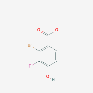 Methyl 2-bromo-3-fluoro-4-hydroxybenzoate