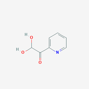 2,2-Dihydroxy-1-(pyridin-2-yl)ethan-1-one