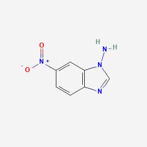 6-Nitro-1H-benzo[D]imidazol-1-amine