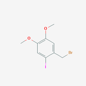 1-(Bromomethyl)-2-iodo-4,5-dimethoxybenzene