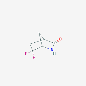 6,6-Difluoro-2-azabicyclo[2.2.1]heptan-3-one