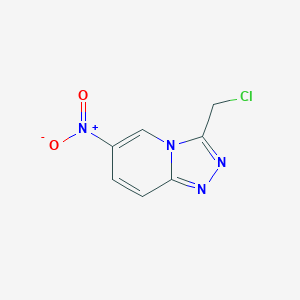 3-(Chloromethyl)-6-nitro-[1,2,4]triazolo[4,3-a]pyridine