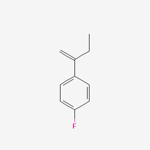 molecular formula C10H11F B12833275 1-(But-1-en-2-yl)-4-fluorobenzene CAS No. 326879-12-3