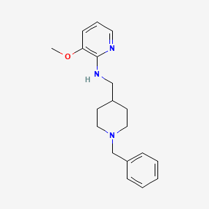 N-((1-Benzylpiperidin-4-yl)methyl)-3-methoxypyridin-2-amine