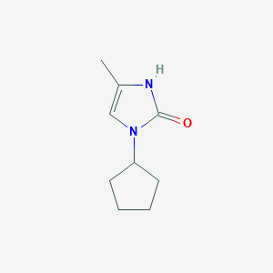 1-Cyclopentyl-4-methyl-1H-imidazol-2(3H)-one