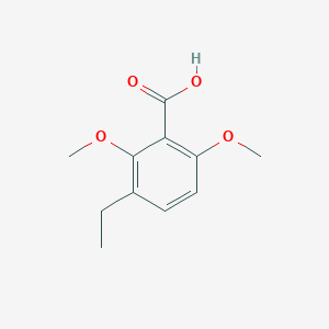 molecular formula C11H14O4 B12833310 3-Ethyl-2,6-dimethoxybenzoic acid 