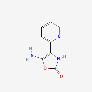 5-Amino-4-(pyridin-2-yl)oxazol-2(3H)-one