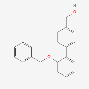 molecular formula C20H18O2 B12833339 [2'-(Benzyloxy)[1,1'-biphenyl]-4-yl]methanol 