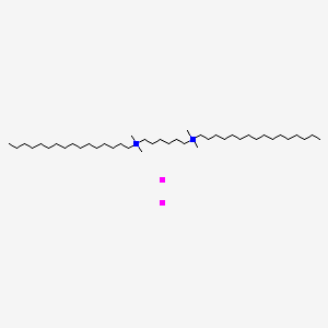 Hexamethylenebis(dimethylhexadecylammonium), diiodide