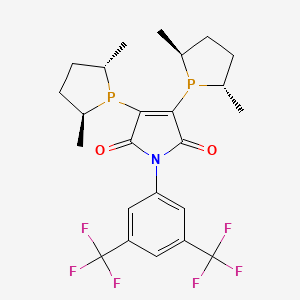 1-[3,5-Bis(trifluoromethyl)phenyl]-3,4-bis[(2S,5S)-2,5-dimethyl-1-phospholanyl]-1H-pyrrole-2,5-dione