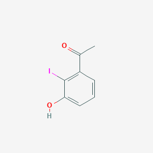 1-(3-Hydroxy-2-iodophenyl)ethanone