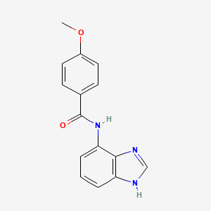 N-(3H-Benzoimidazol-4-YL)-4-methoxy-benzamide