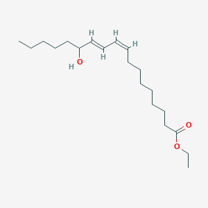 molecular formula C20H36O3 B12833396 Ethyl (9Z,11E)-13-hydroxyoctadeca-9,11-dienoate 