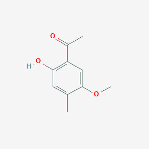 molecular formula C10H12O3 B128334 2-羟基-5-甲氧基-4-甲基苯乙酮 CAS No. 4223-84-1