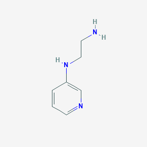 molecular formula C7H11N3 B1283340 N-pyridin-3-ylethane-1,2-diamine CAS No. 62491-92-3