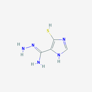 4-Mercapto-1H-imidazole-5-carboximidhydrazide