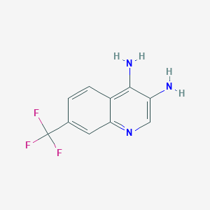 7-(Trifluoromethyl)quinoline-3,4-diamine