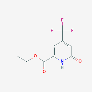 Ethyl 6-oxo-4-(trifluoromethyl)-1,6-dihydropyridine-2-carboxylate