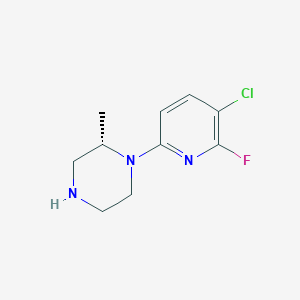 (S)-1-(5-Chloro-6-fluoropyridin-2-yl)-2-methylpiperazine