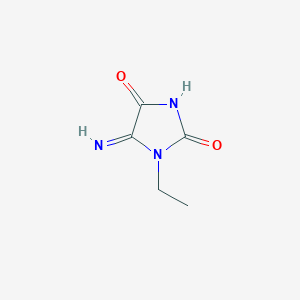 1-Ethyl-5-iminoimidazolidine-2,4-dione