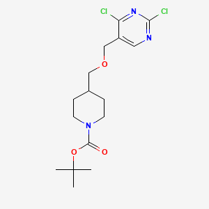 tert-Butyl 4-(((2,4-dichloropyrimidin-5-yl)methoxy)methyl)piperidine-1-carboxylate