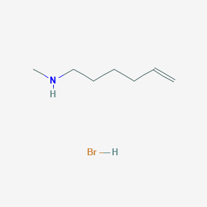 molecular formula C7H16BrN B12833676 N-Methylhex-5-en-1-amine hydrobromide 