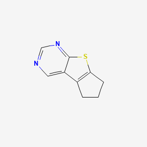 6,7-Dihydro-5H-cyclopenta[4,5]thieno[2,3-d]pyrimidine