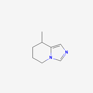 8-Methyl-5,6,7,8-tetrahydroimidazo[1,5-a]pyridine