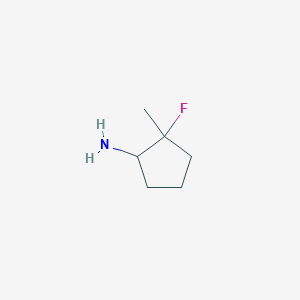 2-Fluoro-2-methylcyclopentan-1-amine