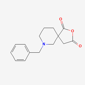 7-Benzyl-2-oxa-7-azaspiro[4.5]decane-1,3-dione