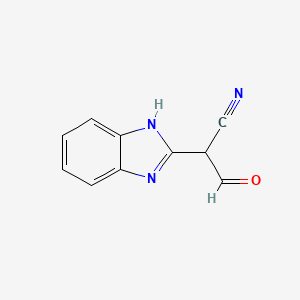 2-(1H-Benzo[d]imidazol-2-yl)-3-oxopropanenitrile