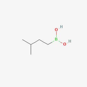 molecular formula C5H13BO2 B1283381 Isopentylboronic acid CAS No. 98139-72-1