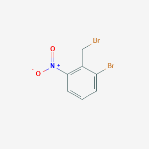 molecular formula C7H5Br2NO2 B1283382 1-溴-2-(溴甲基)-3-硝基苯 CAS No. 58579-54-7