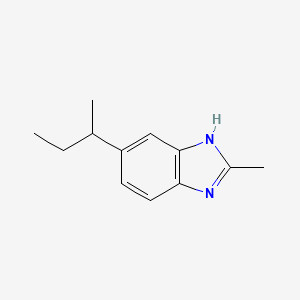 5-(sec-Butyl)-2-methyl-1H-benzo[d]imidazole