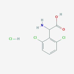 2-Amino-2-(2,6-dichlorophenyl)acetic acid hydrochloride