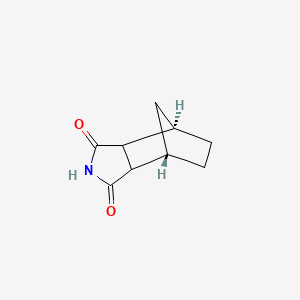 molecular formula C9H11NO2 B12833874 rel-(4R,7S)-Hexahydro-1H-4,7-methanoisoindole-1,3(2H)-dione 