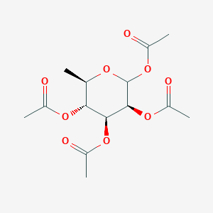 (3S,4S,5R,6R)-6-Methyltetrahydro-2H-pyran-2,3,4,5-tetrayl tetraacetate