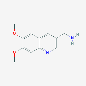 (6,7-Dimethoxyquinolin-3-yl)methanamine