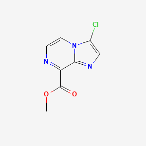 Methyl 3-chloroimidazo[1,2-a]pyrazine-8-carboxylate